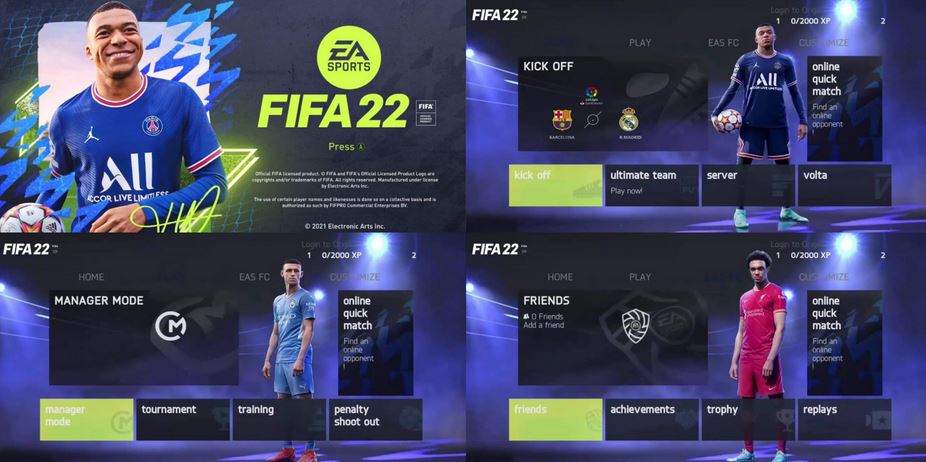 FIFA 22 Mobile Android 1 GB New Menu Download Offline